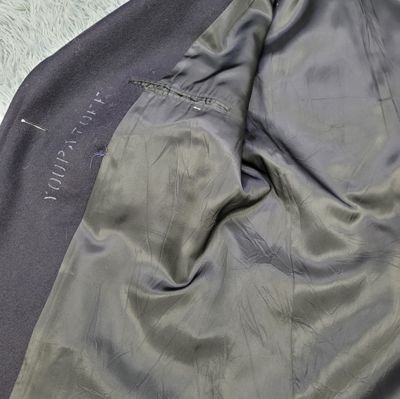 Schott Nyc 42R classic Melton pea coat - Picture 9 of 11